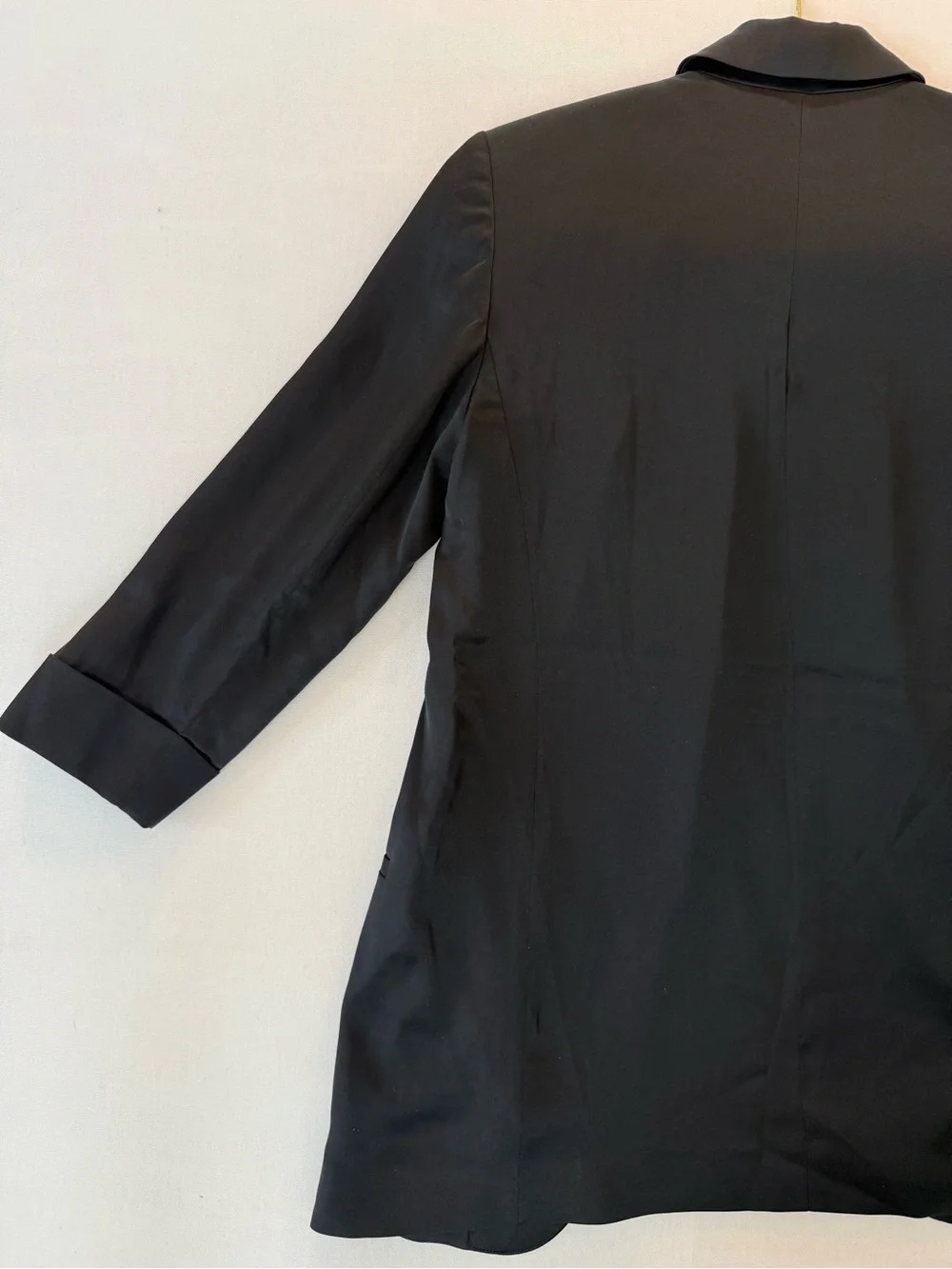 Express Black Women's Longline Blazer